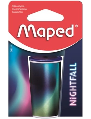 Maped Nightfall 1 Hole Pencil Sharpener & Stickers